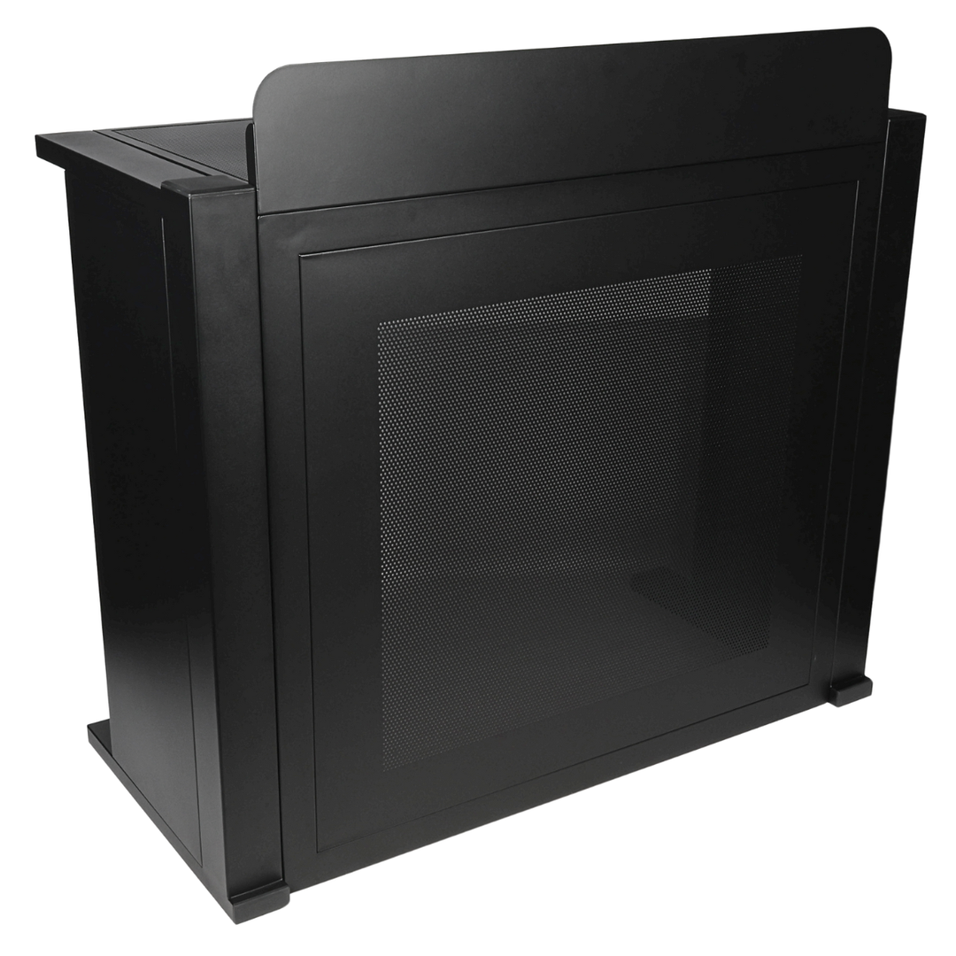 DNA DJ BOOTH MESH BK stand DJ, noir