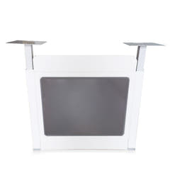 DNA DJ BOOTH TOWERS – extensions d’angle blanches pour cabine DJ (2 pièces)