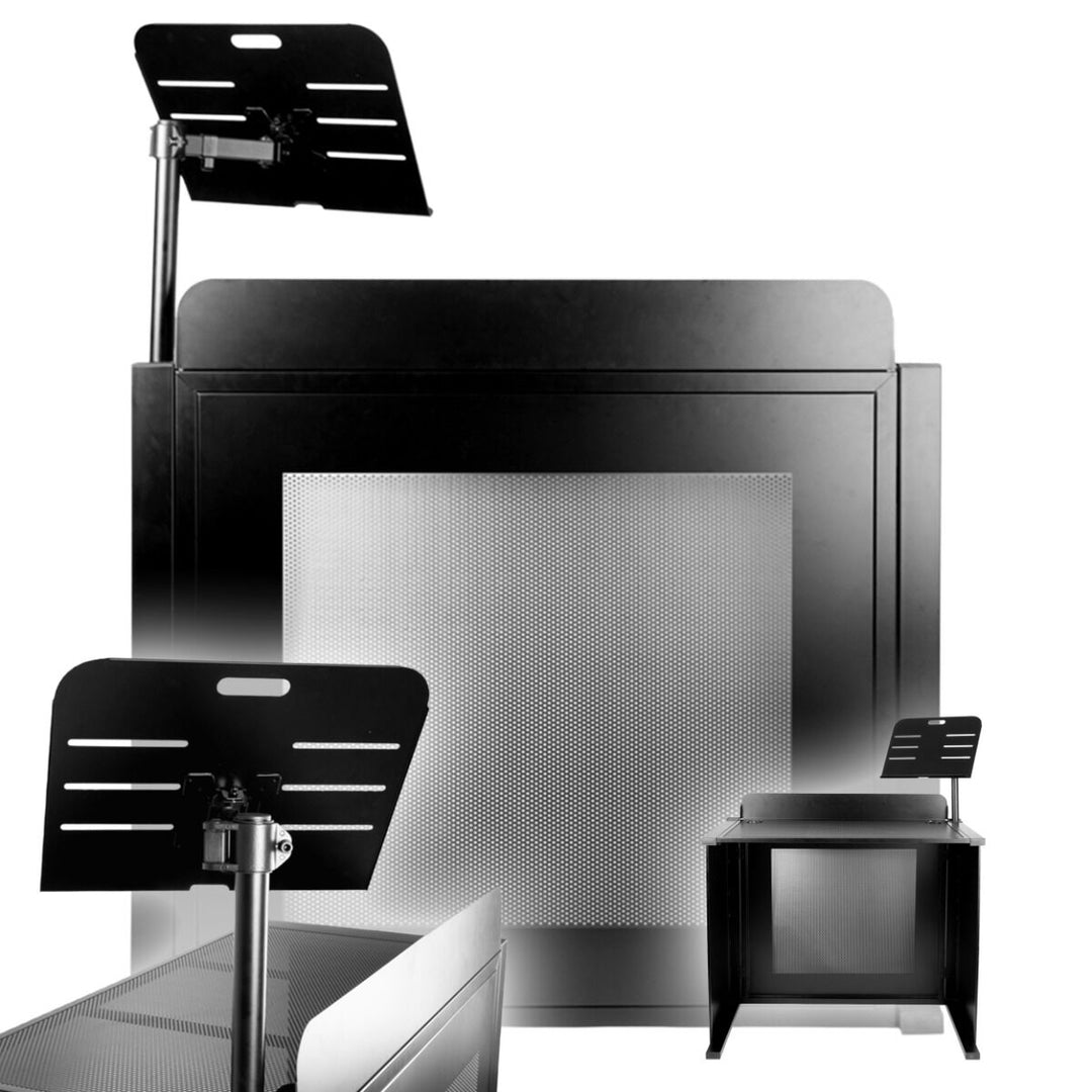 DNA DJB 2 DJ Stand avec support pour ordinateur portable et sac de transport