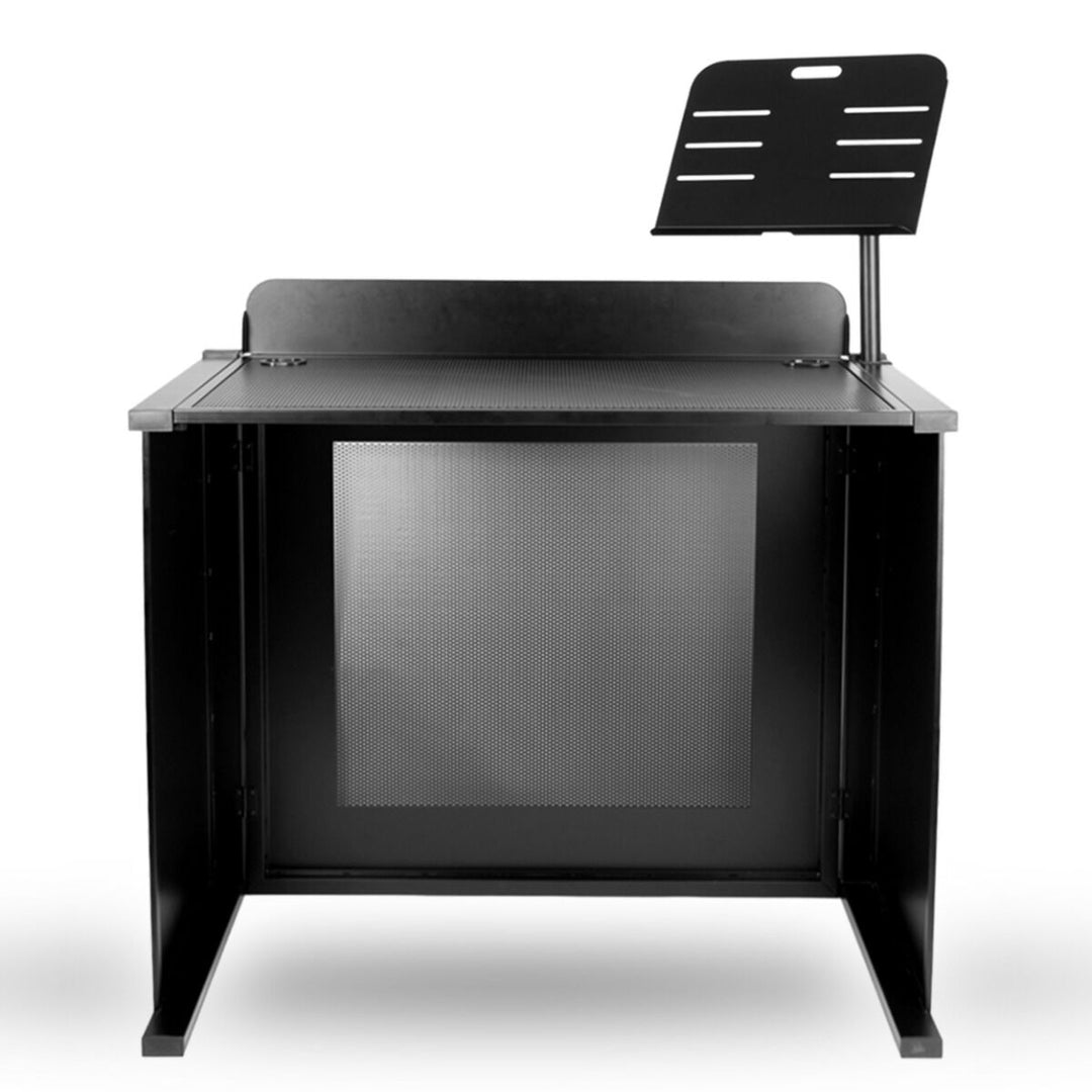 DNA DJB 2 DJ Stand avec support pour ordinateur portable et sac de transport