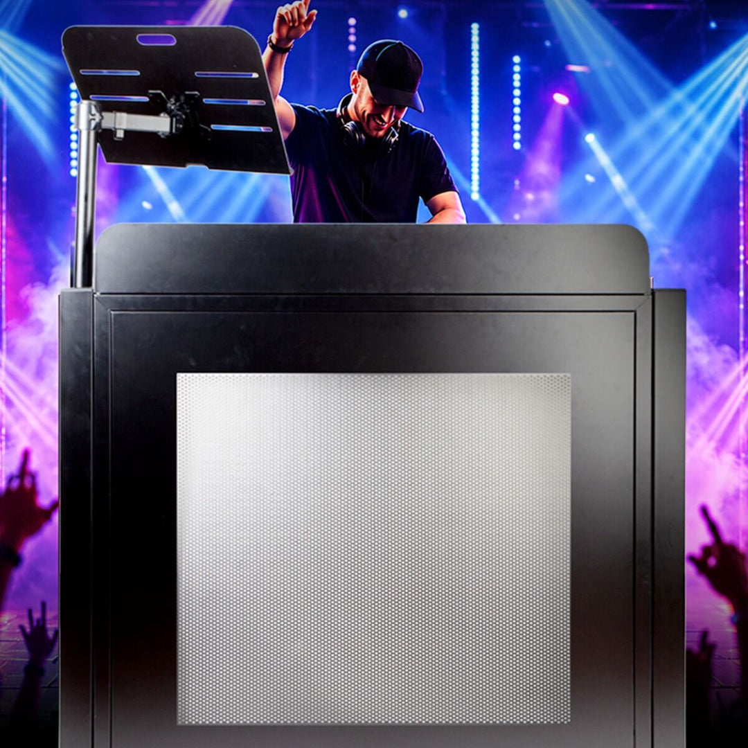 DNA DJB 2 DJ Stand avec support pour ordinateur portable et sac de transport