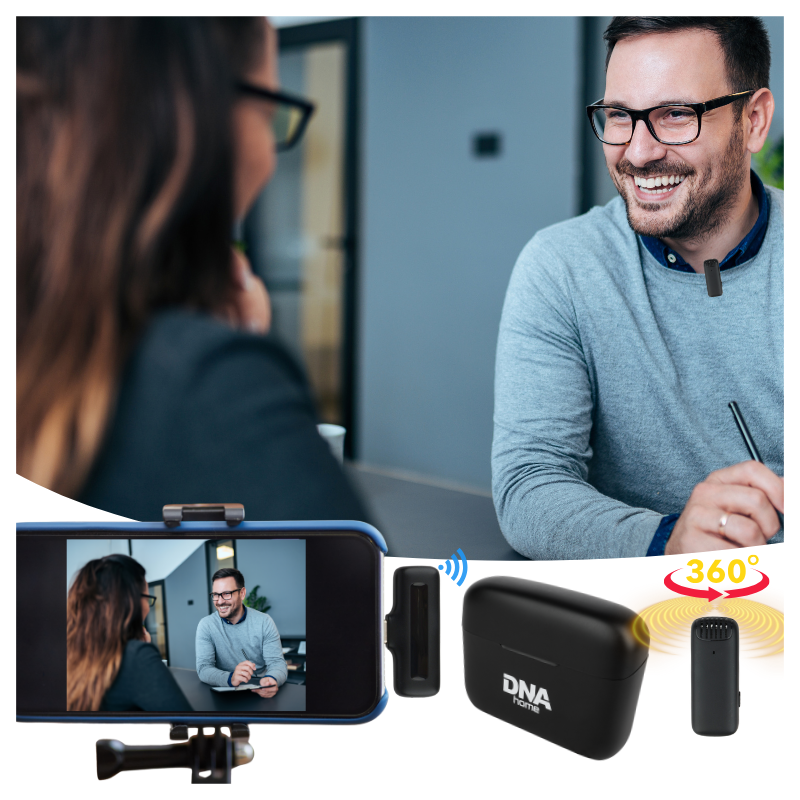 DNA ICM1 ensemble de microphone pour smartphone