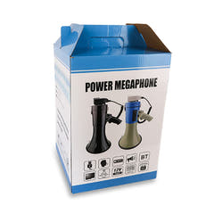 DNA MEGA2 mégaphone amplificateur vocal sirène USB BT