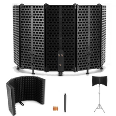Filtre de réflexion pour microphones de studio et podcast
