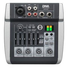 DNA QMX402 mixeur audio 3 canaux et Bluetooth