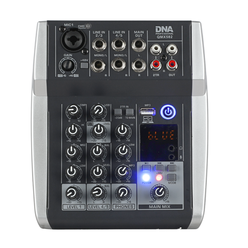 DNA QMX502 Mixeur audio 5 canaux