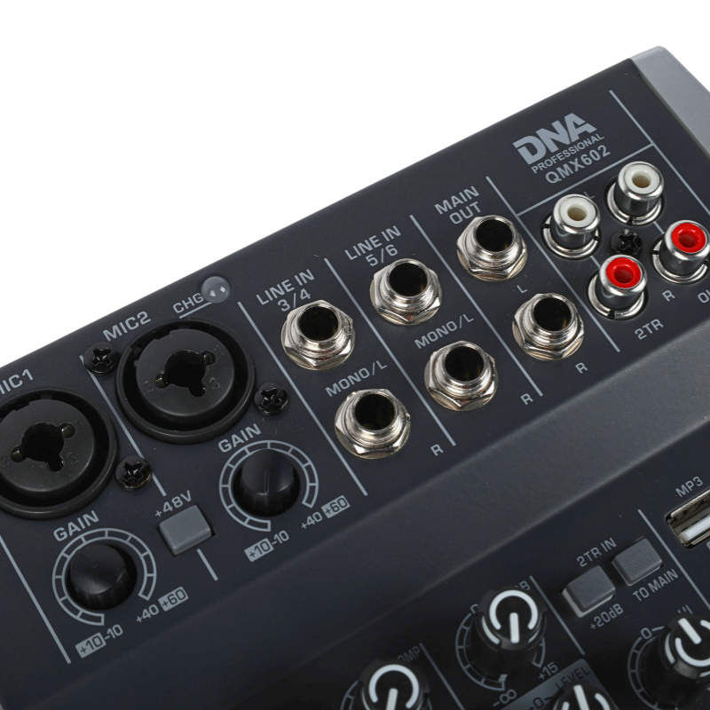 DNA QMX602 Mixeur audio 6 canaux