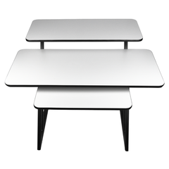 Bureau d’étude avec étagères et extension pour keyboard (120 cm)