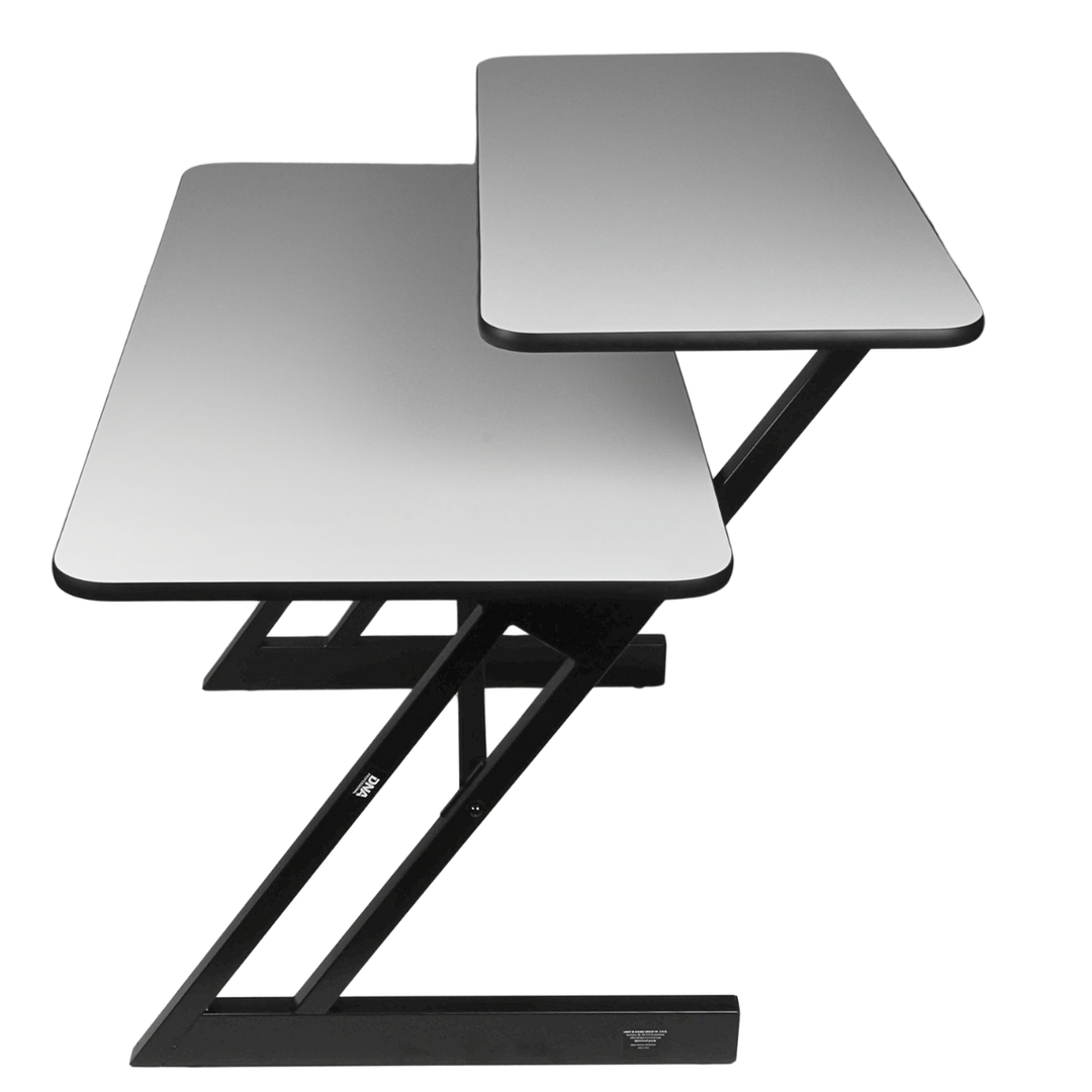 Bureau d’étude avec étagères et extension pour keyboard (120 cm)
