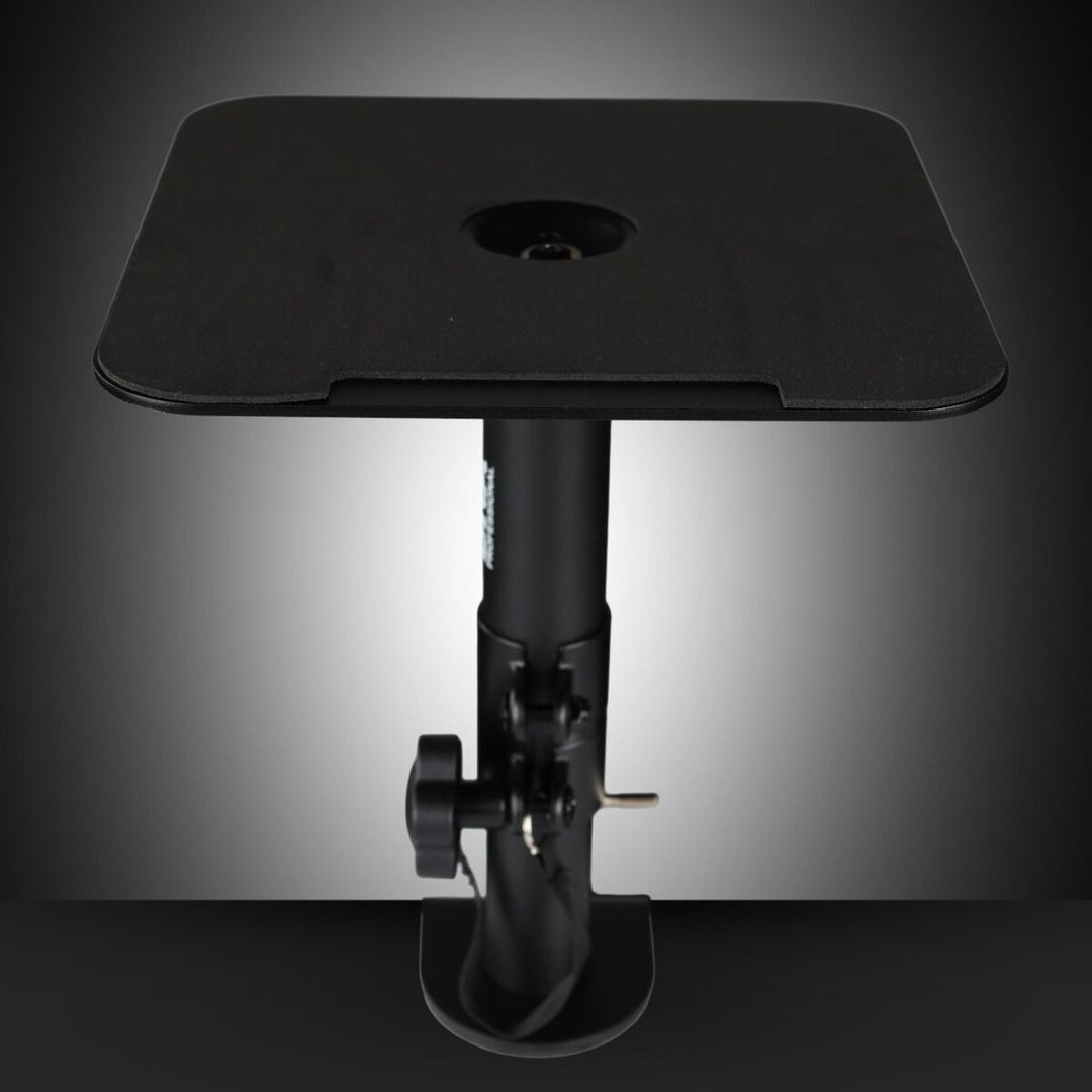 Supports de moniteurs de studio avec pince de bureau (2 pièces)