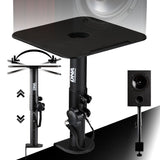 Supports de moniteurs de studio avec pince de bureau (2 pièces)