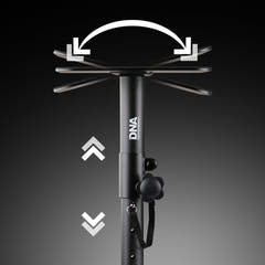 Supports de moniteurs de studio avec pince de bureau (2 pièces)