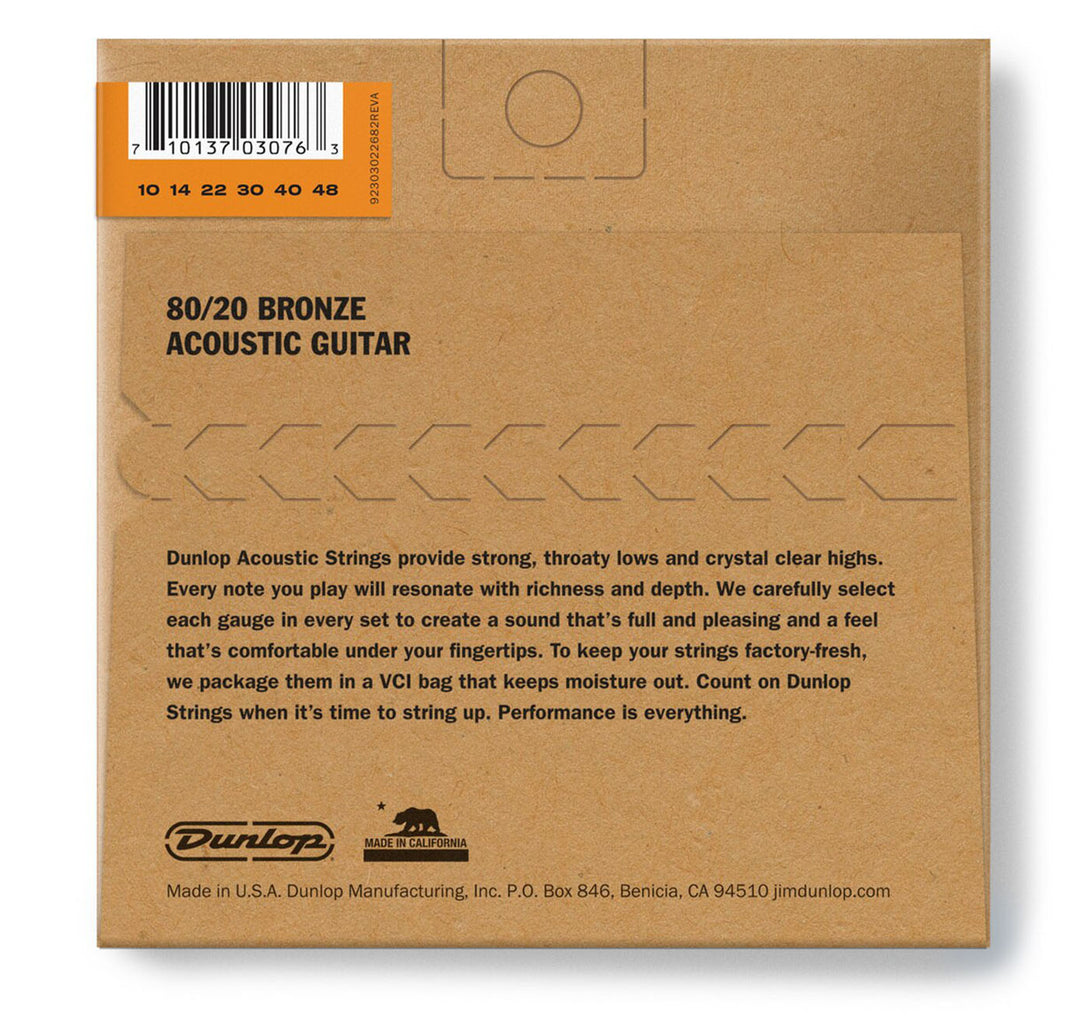 Dunlop DAB1048 Cordes de Guitare (10-48)