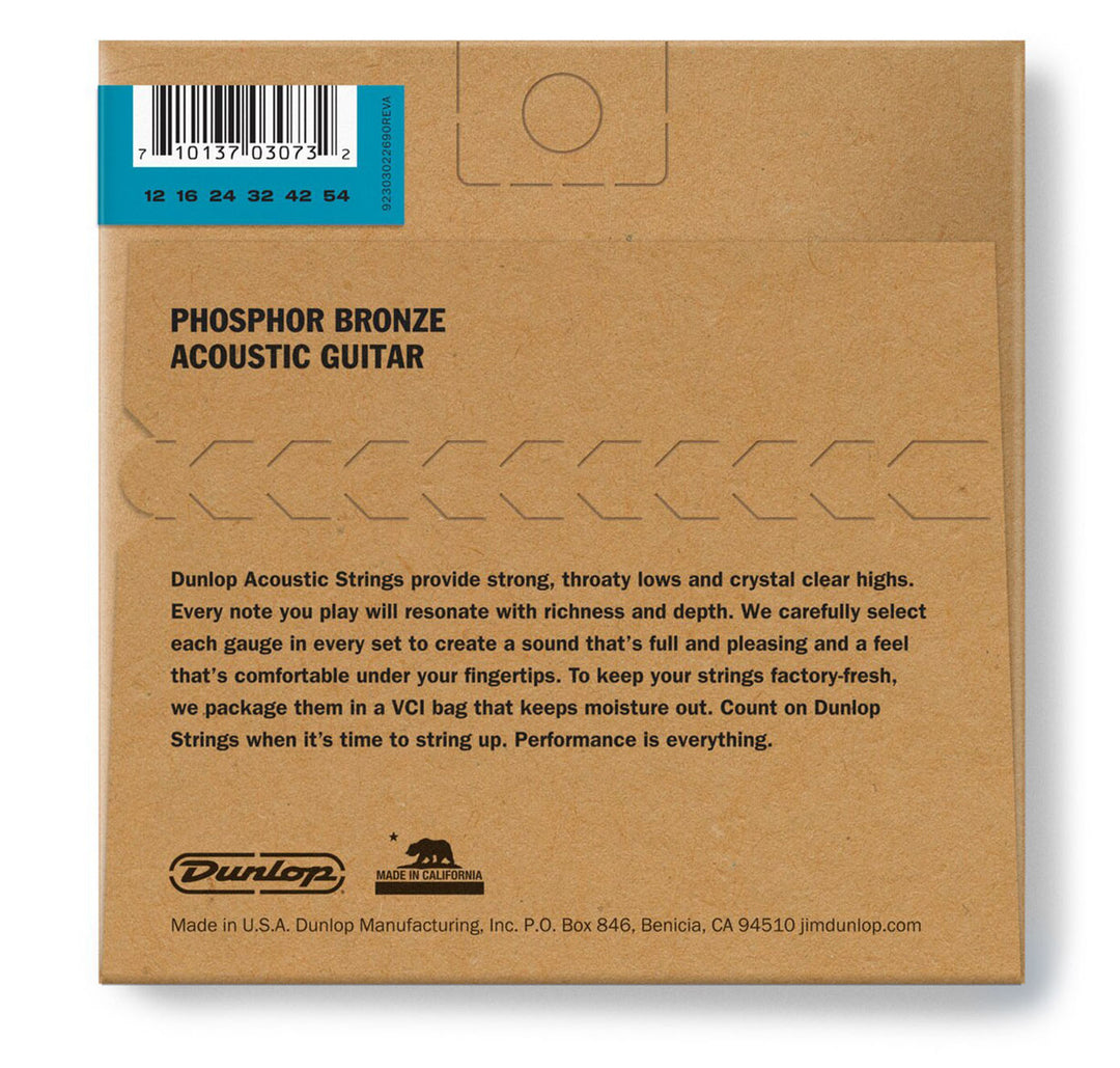 Dunlop DAP1254 Cordes de Guitare (12-54)