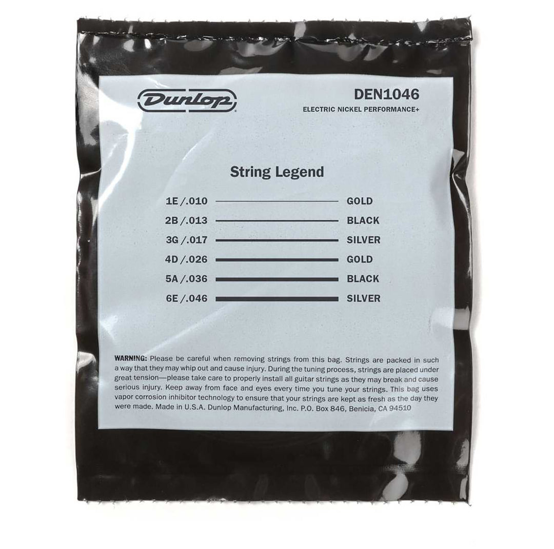 Dunlop DEN1046 Cordes de Guitare (10-46)
