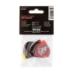 Dunlop PVP101 Médiators 12 pcs. Mélangé (Light/Medium)