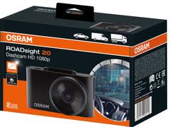 OSRAM ROADsight 20 Caméra de tableau de bord – Full HD 1080p Dashcam avec grand-angle de 120°
