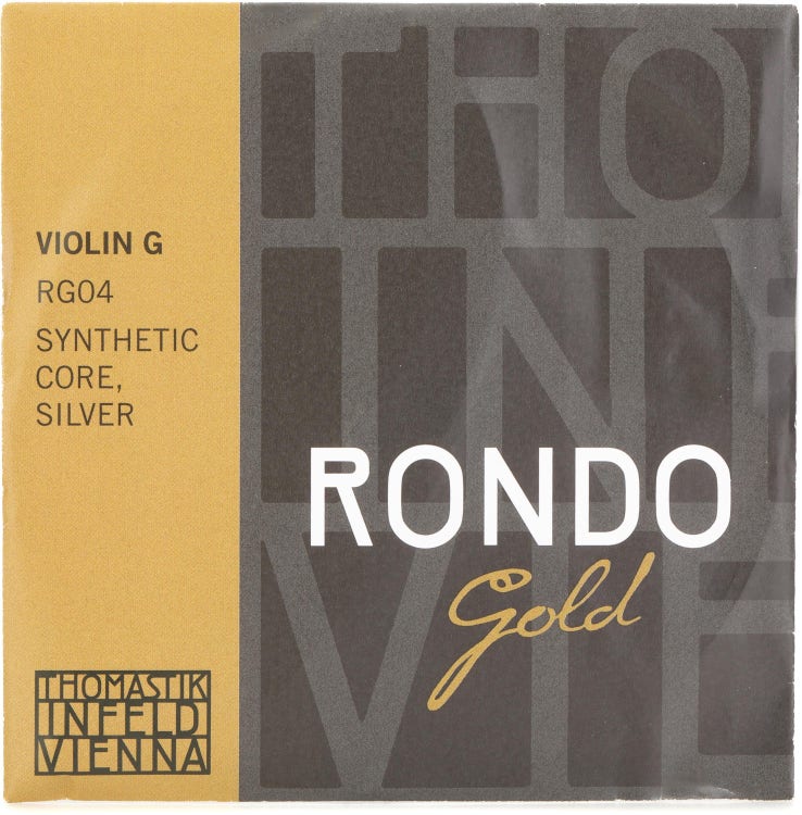 Thomastik-Infeld cordes de Violin Rondo - G Synth./Silver (RO04)