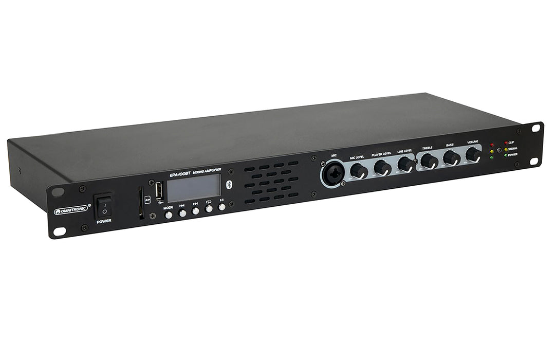 Omnitronic EPA-100BT Lecteur multimédia