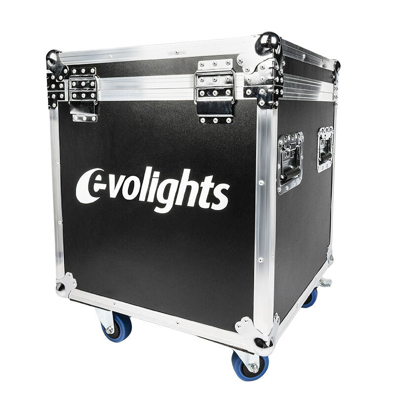 Flightcase pour 2 x Evolights Lumeno