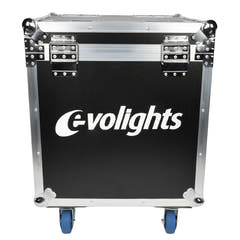 Flightcase pour 2 x Evolights Lumeno