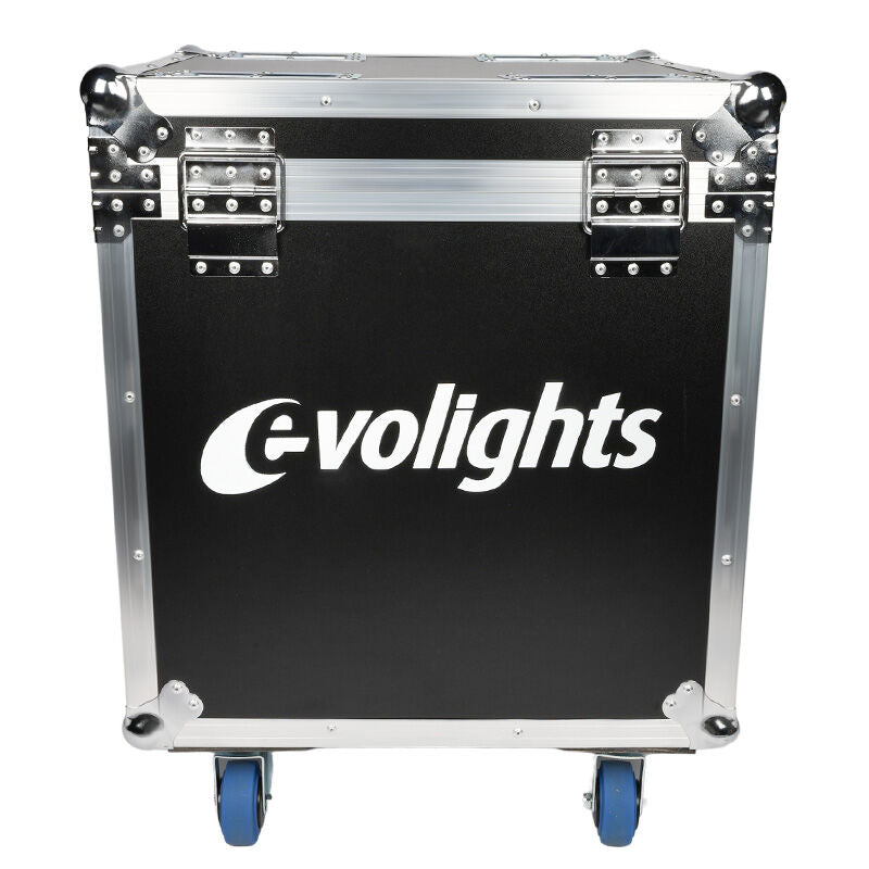 Flightcase pour 2 x Evolights Lumeno