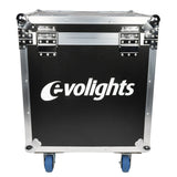 Flightcase pour 2 x Evolights Lumeno