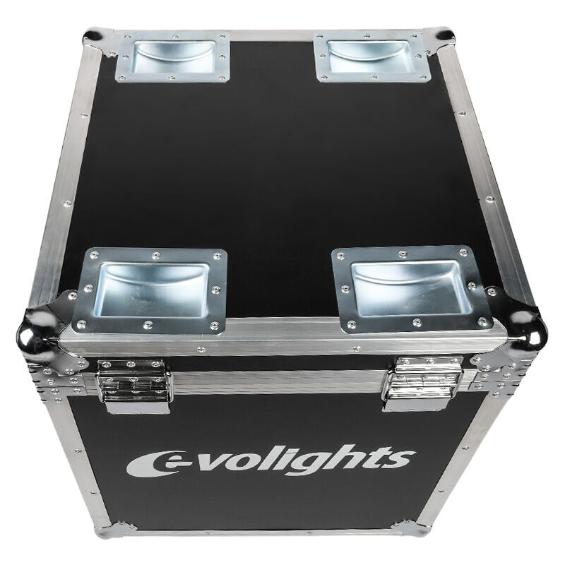 Flightcase pour 2 x Evolights Lumeno