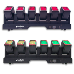 Evolights 6 canons mobiles 6x60W RGBW