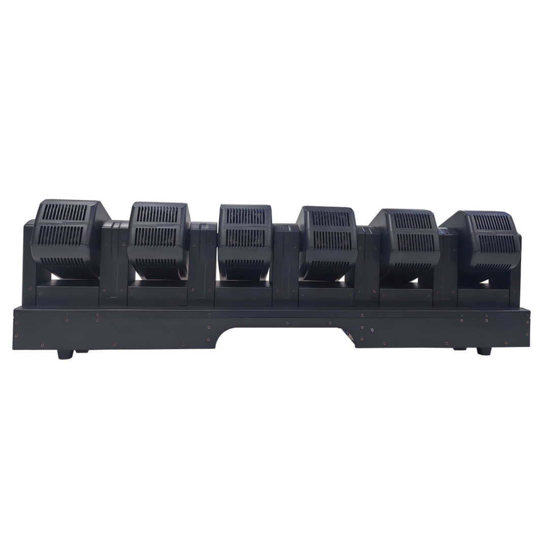Evolights 6 canons mobiles 6x60W RGBW