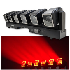 Evolights 6 canons mobiles 6x60W RGBW
