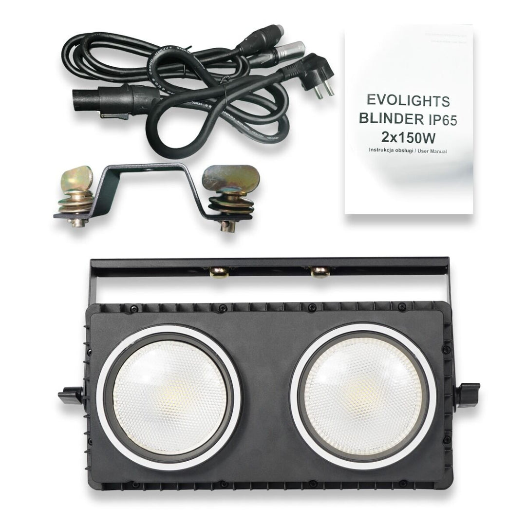 Projecteur aveuglant Evolights IP65 2x150W