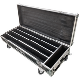 Flightcase pour 4 x Evolights Glaze Bar