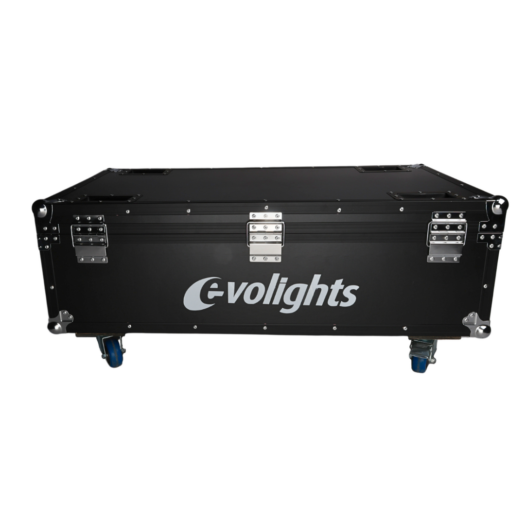 Flightcase pour 6 Evolights Pixel Bar 18x10W RGBW