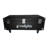 Flightcase pour 6 Evolights Pixel Bar 18x10W RGBW