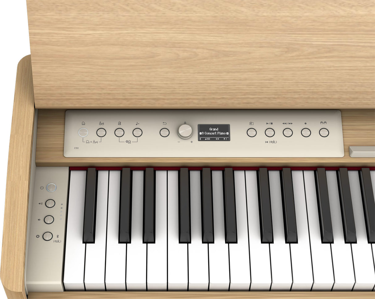 Roland F701 Le piano électrique (Nature) 
