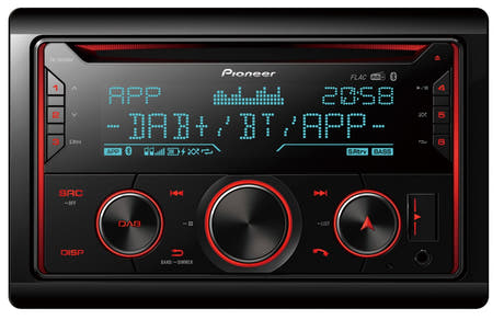 Pioneer FH-S820DAB Autoradio 2-DIN avec DAB et Bluetooth