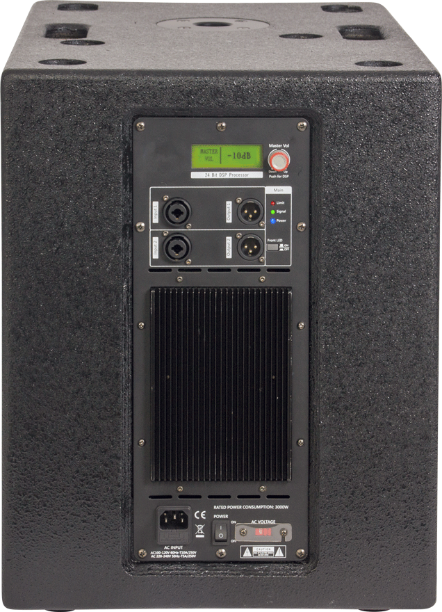 BST SA12WDSP Active Subwoofer (800W, 12")
