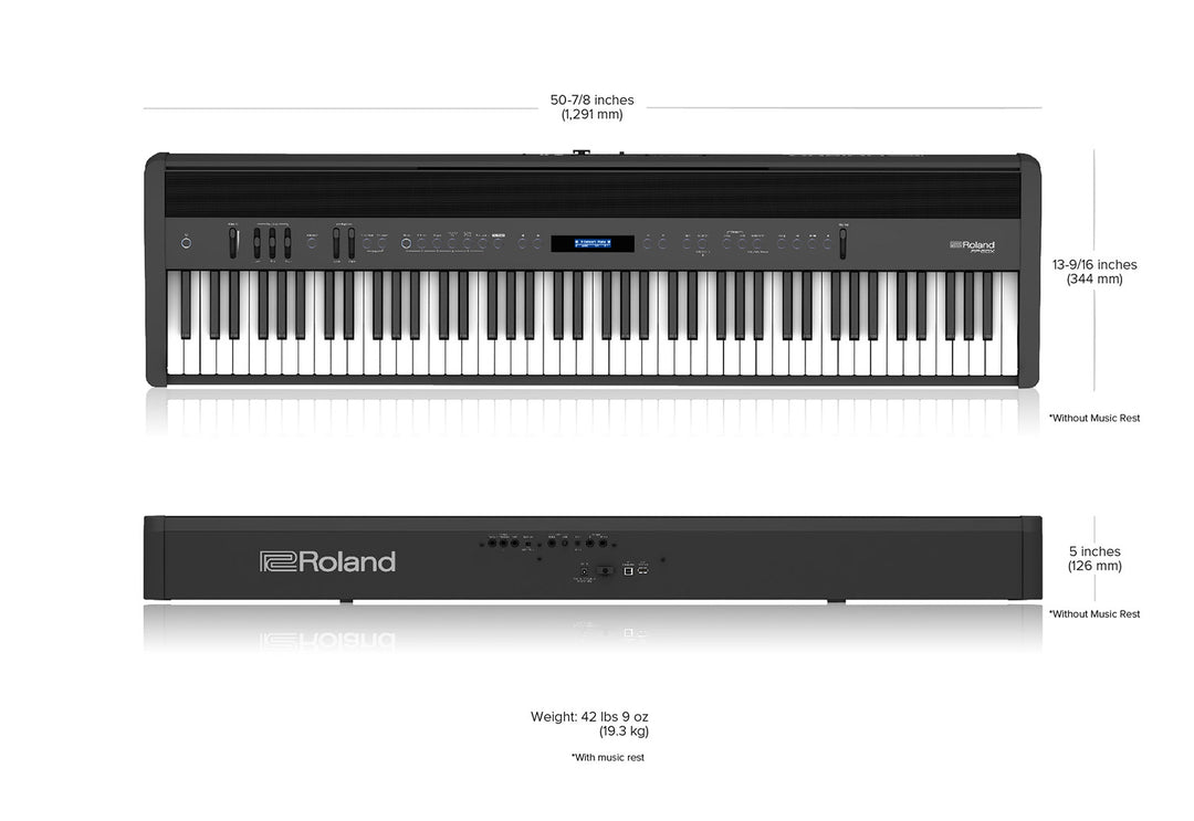 Roland FP-60X Piano Numérique (Noir)