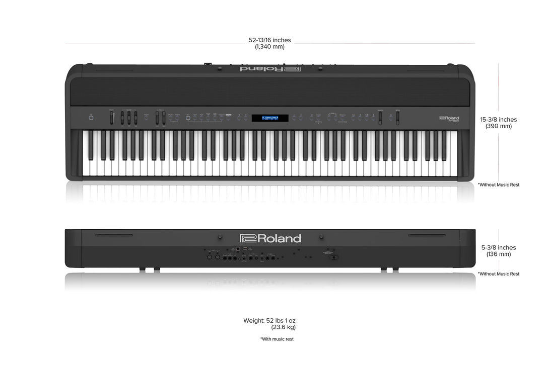 Roland FP-90X Piano Numérique (Noir)
