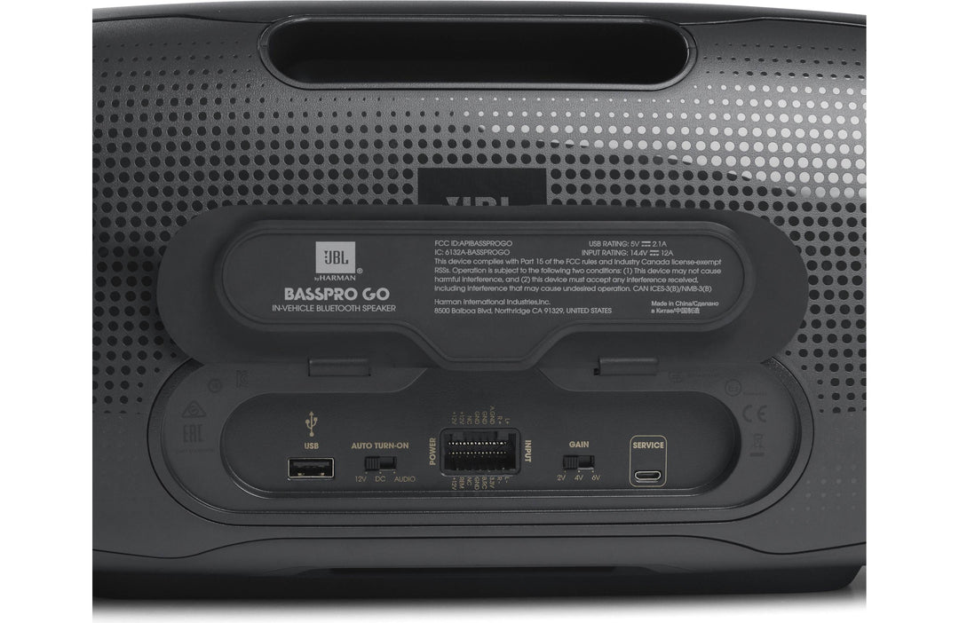 JBL BASS PRO GO Subwoofer Tout-en-Un & Enceinte Portable