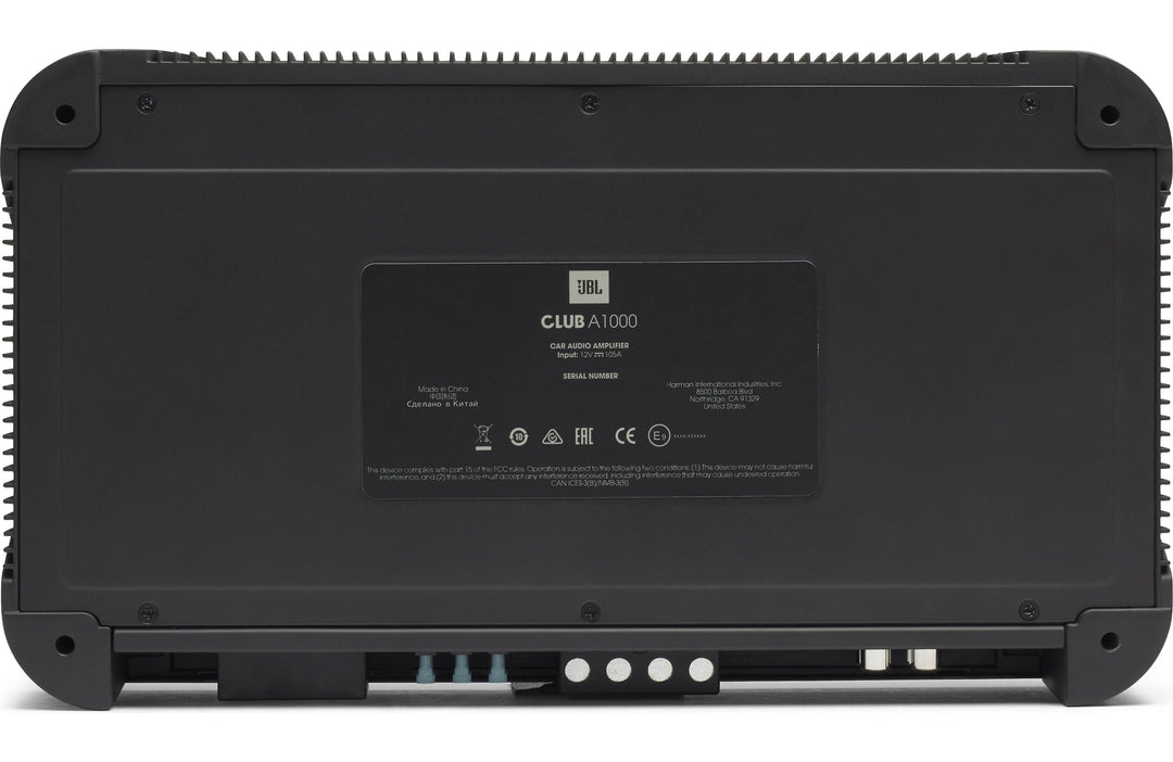 JBL Club A1000 Amplificateur voiture 1 canal (2000W)