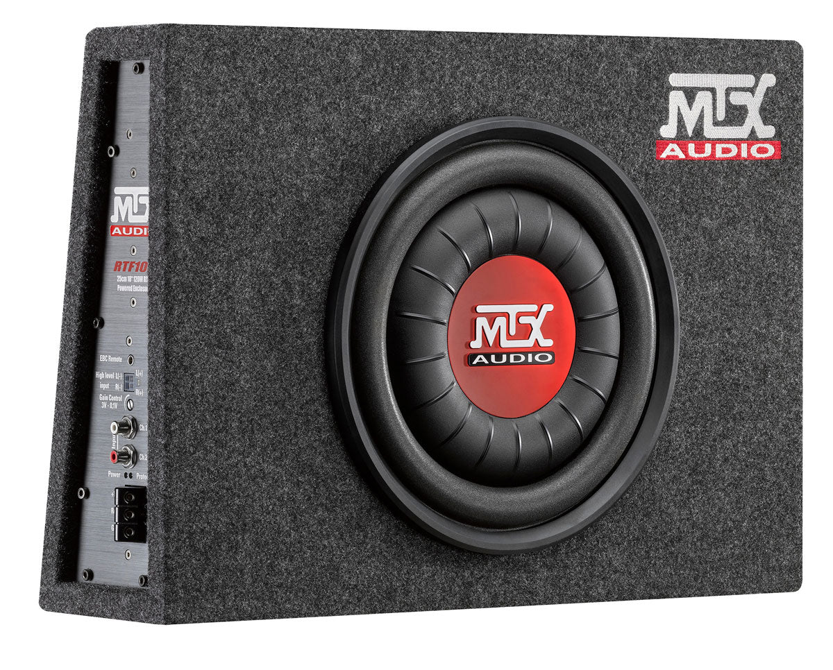 MTX RTF10P Space-saving active subwoofer with built-in D-class amplifier