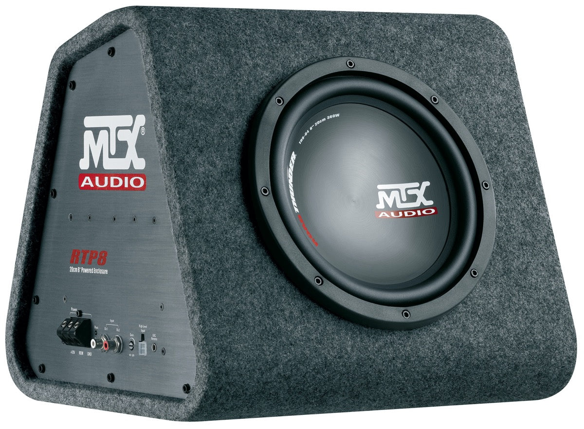 MTX RTP8 Active 8" subwoofer with built-in class-D amplifier