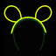Glowstick bunny ears