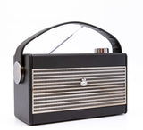 GPO Darcy Vintage Style Radio - Black & Silver