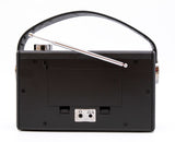GPO Darcy Vintage Style Radio - Black & Silver
