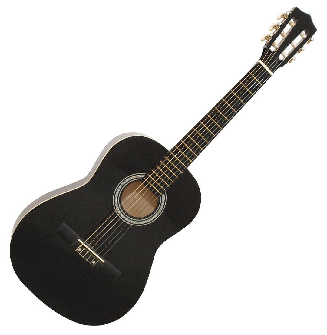 DiMavery AC-303 Guitare classique espagnole 3/4 (Sort) Startpakke