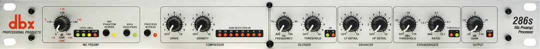 dbx 286S Préampli Microphones