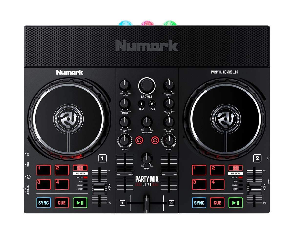 Numark Partymix-Live DJ-Controller
